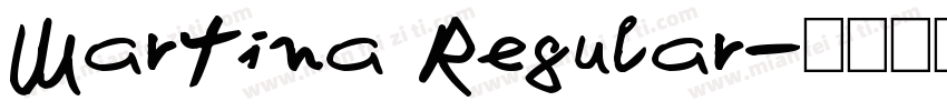 Martina Regular字体转换